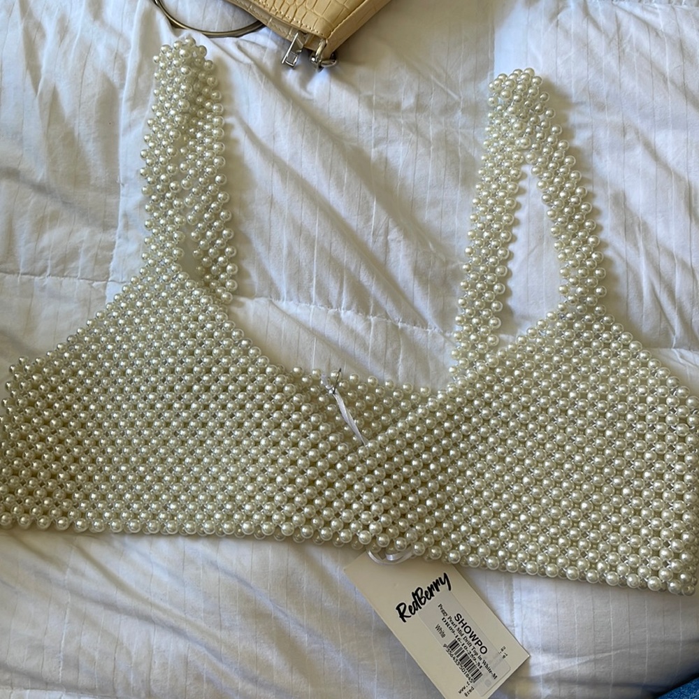 Pearl crop top